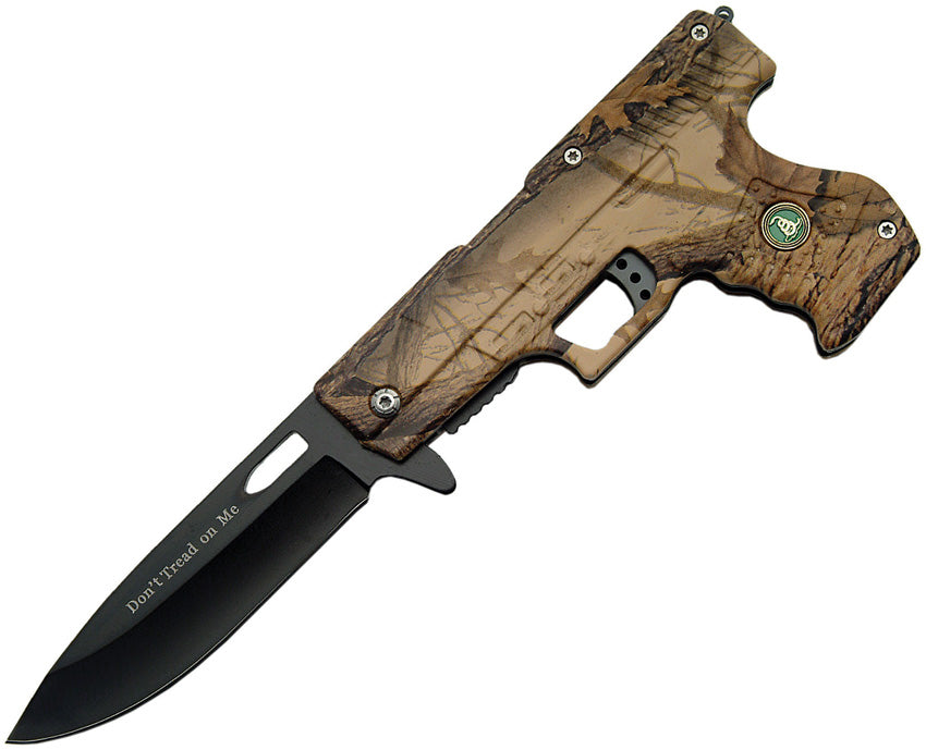 Gun Linerlock Camo Dont Tread 300227-SB