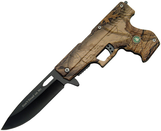 Gun Linerlock Camo Dont Tread 300227-SB