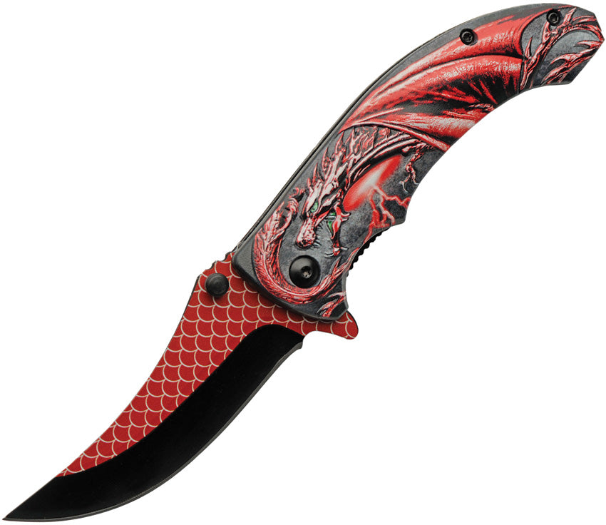 Dragon Scale Linerlock A/O 300551-RD