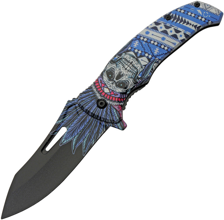 Skull Linerlock A/O 300575-BL