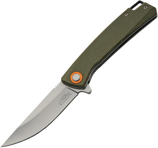 Linerlock Green Micarta