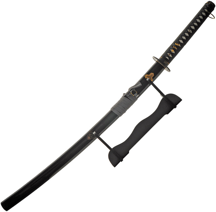 Oni Katana with Wood Stand