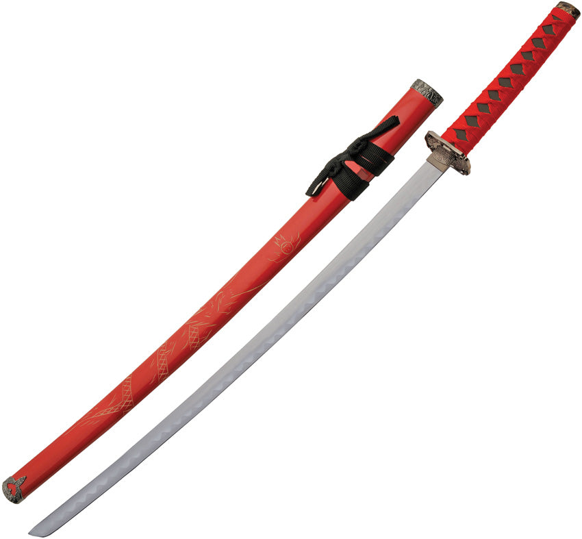Dragon Katana Red