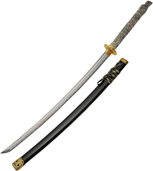 Snow Dragon Samurai Sword