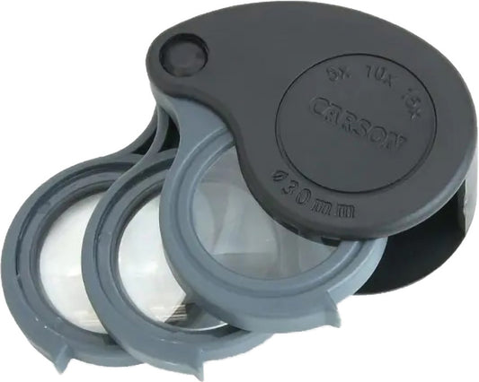 TriView Folding Loupe W/Case TV-15