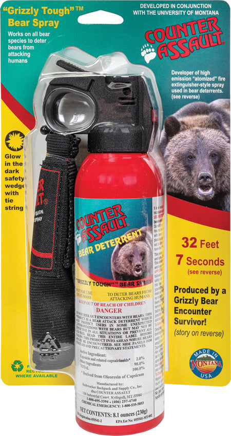 Bear Spray Canister 8.1oz 1506-7025