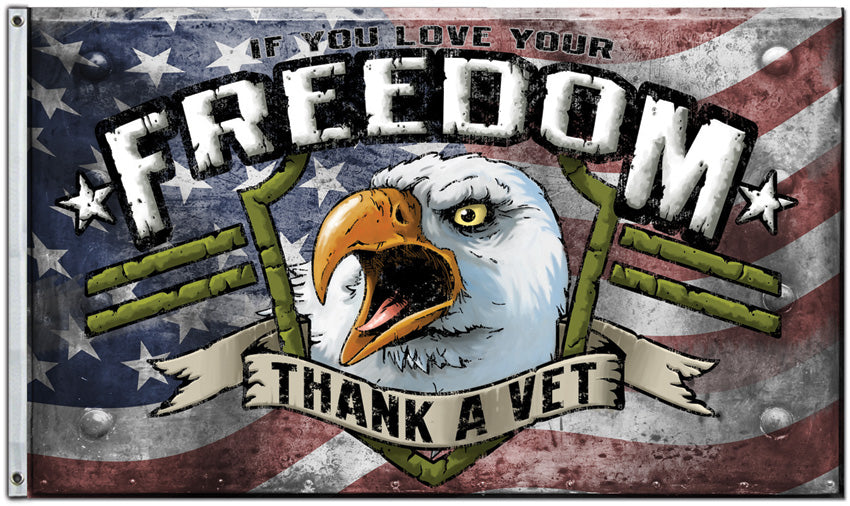 Thank A Vet Flag SFLTHV