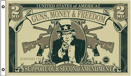 Guns Freedom Dollar Flag SGMFDF