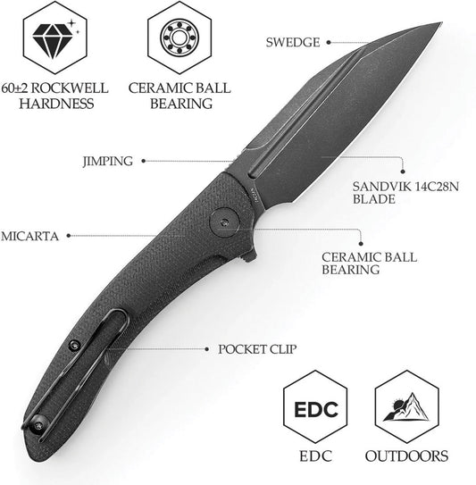 Cuckoo Linerlock Black