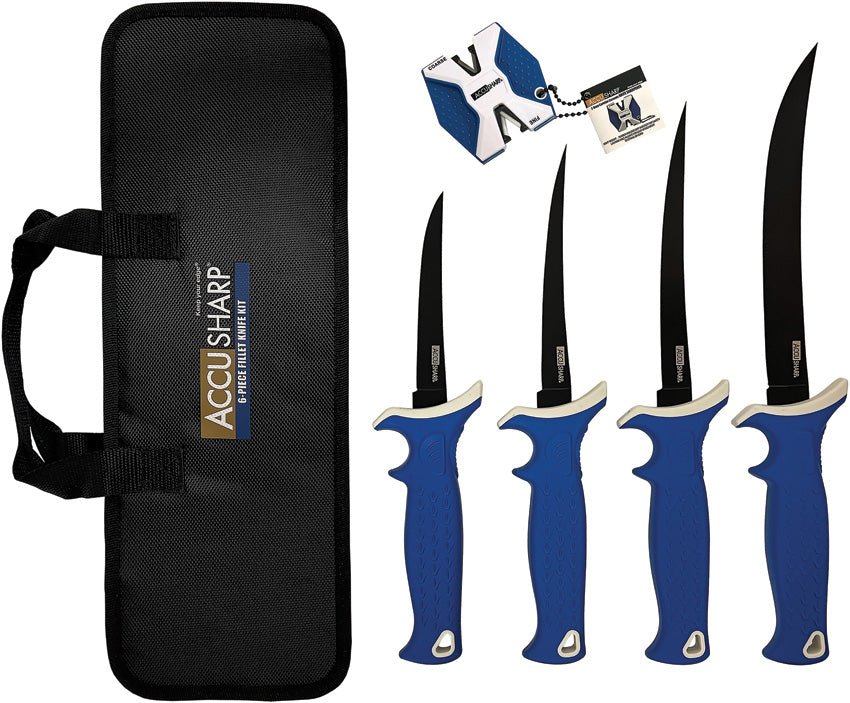 Six Piece Fillet Knife Kit 737C